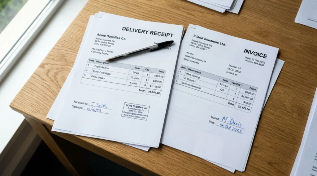 Tanda Terima Invoice: Fungsi, Komponen, dan Bedanya